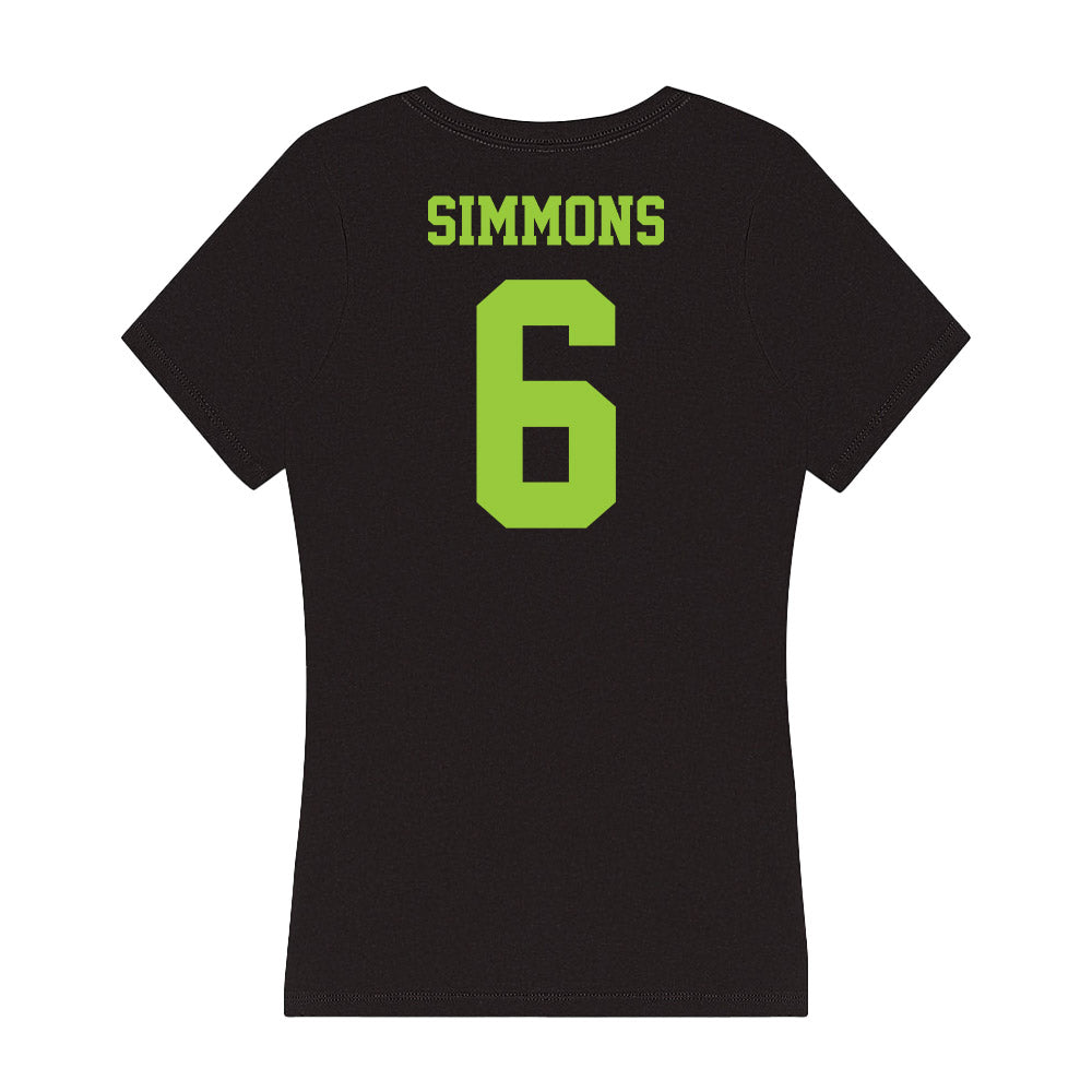 USF - NCAA Football : Naiem Simmons - Women's V-Neck T-Shirt-1