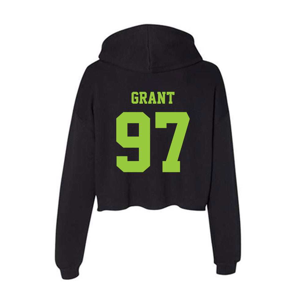 USF - NCAA Football : Jahari Grant - Women's Crop Fleece Hoodie-1