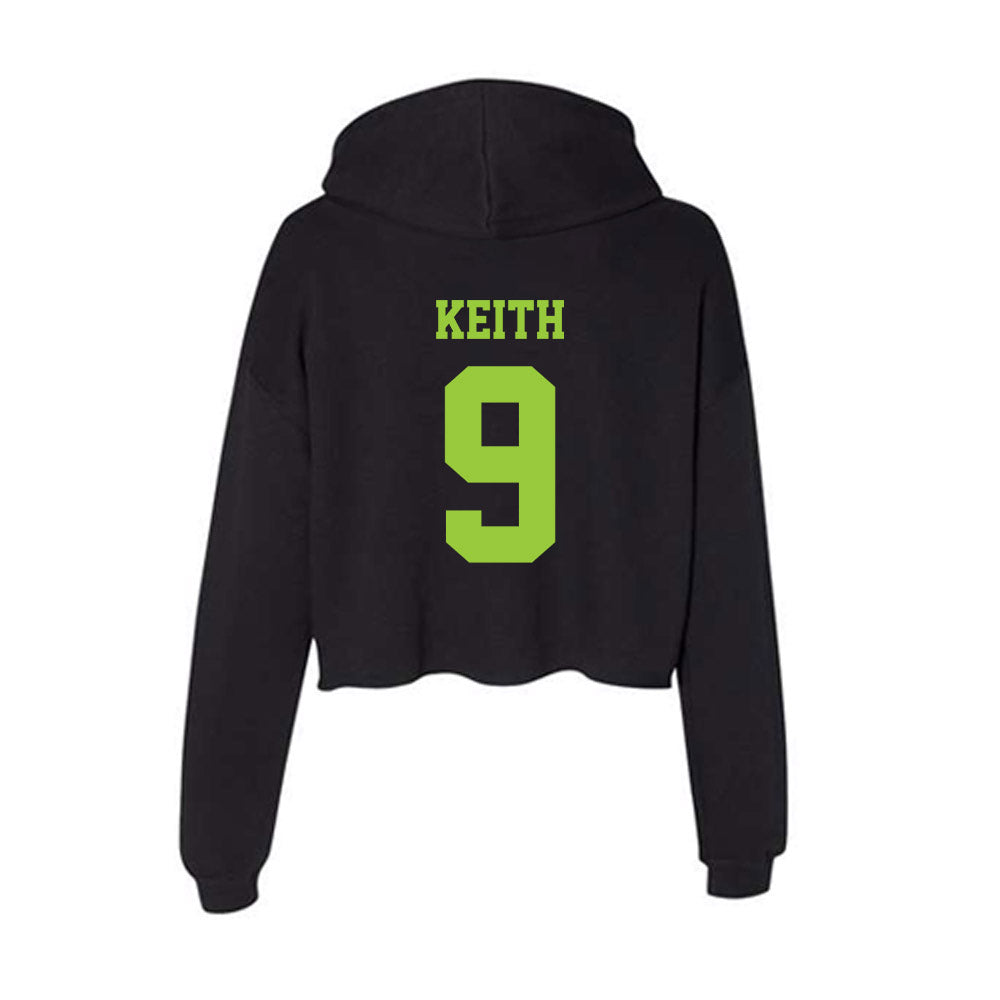 USF - NCAA Football : Ta'ron Keith - Women's Crop Fleece Hoodie-1