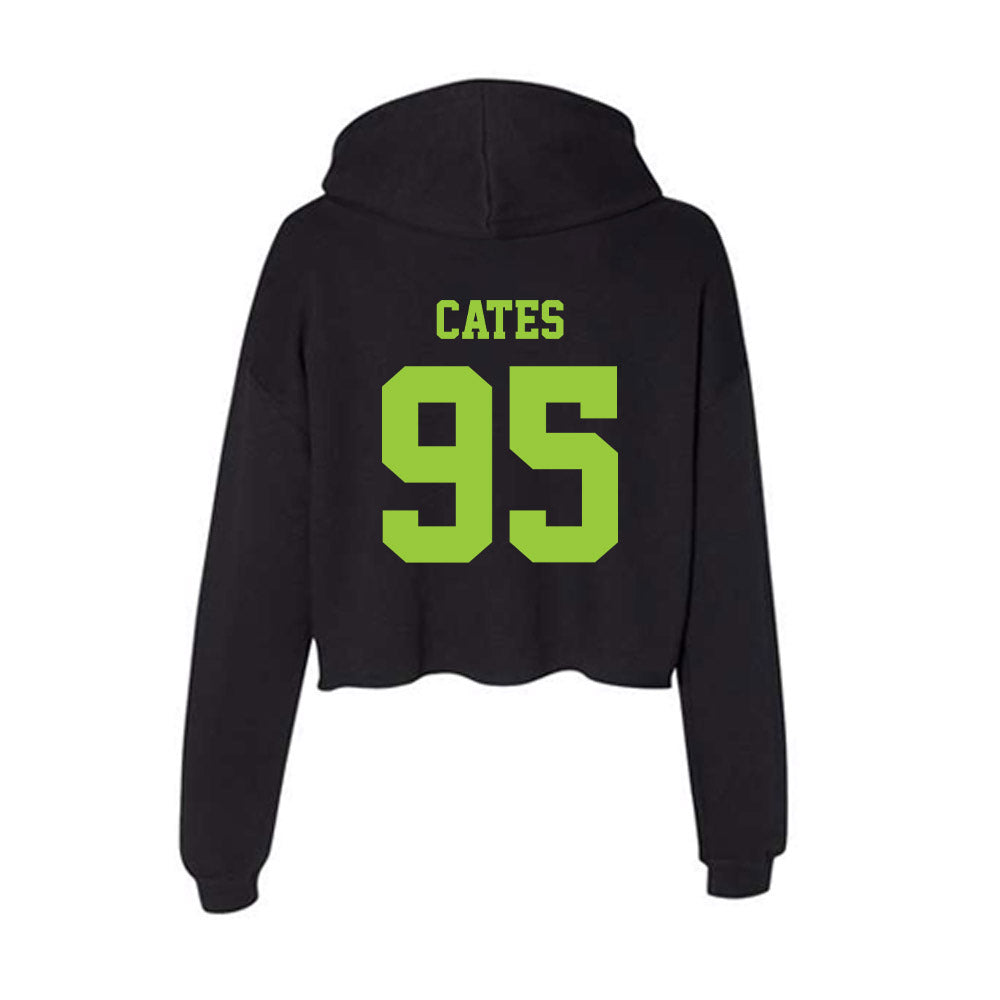 USF - NCAA Football : Garret Cates - Women's Crop Fleece Hoodie-1