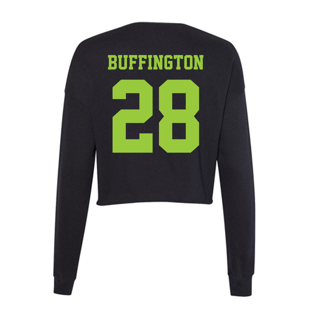 USF - NCAA Baseball : Matthew Buffington - Women's Cropped Crew Fleece-1