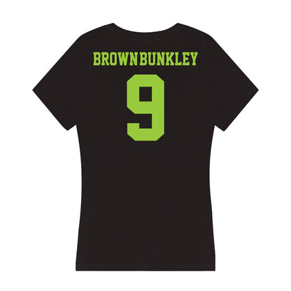 USF - NCAA Football : Aamaris Brown-Bunkley - Women's V-Neck T-Shirt-1