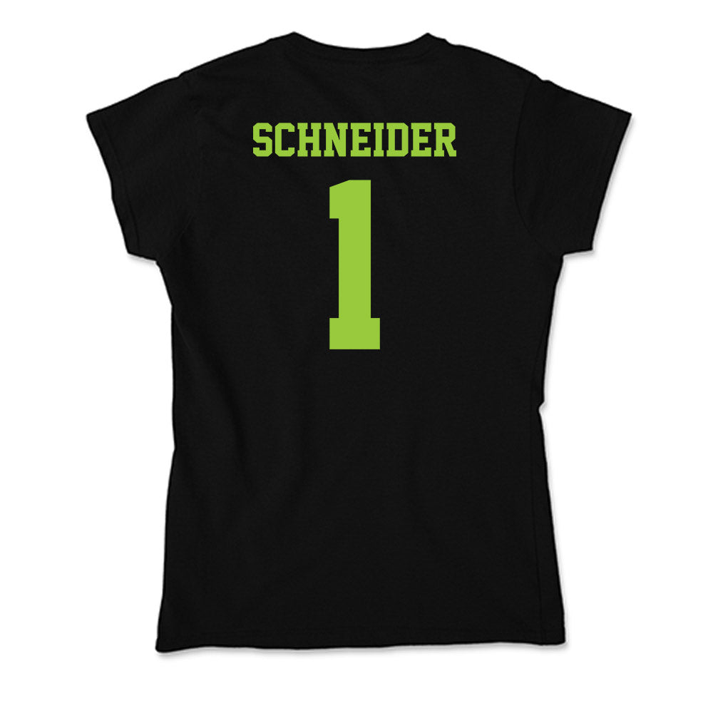 USF - NCAA Women's Volleyball : Lia Schneider - Soft Style Women’s T-Shirt-1