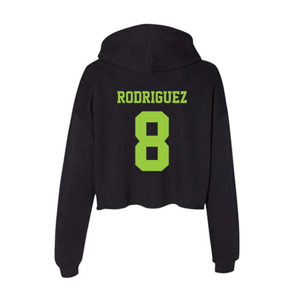 USF - NCAA Baseball : Boe Rodriguez - Women's Crop Fleece Hoodie-1