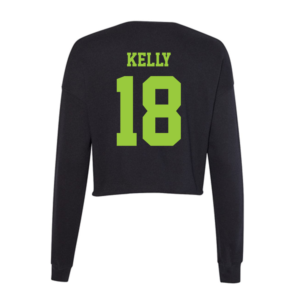 USF - NCAA Women's Lacrosse : Natalie Kelly - Women's Cropped Crew Fleece-1