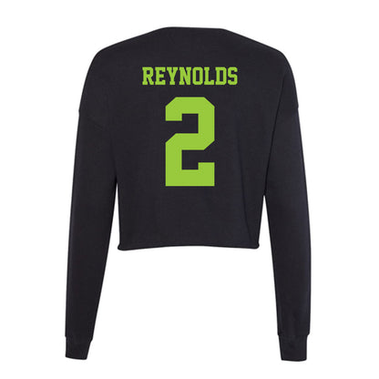 USF - NCAA Men's Basketball : Jamille Reynolds - Women's Cropped Crew Fleece-1