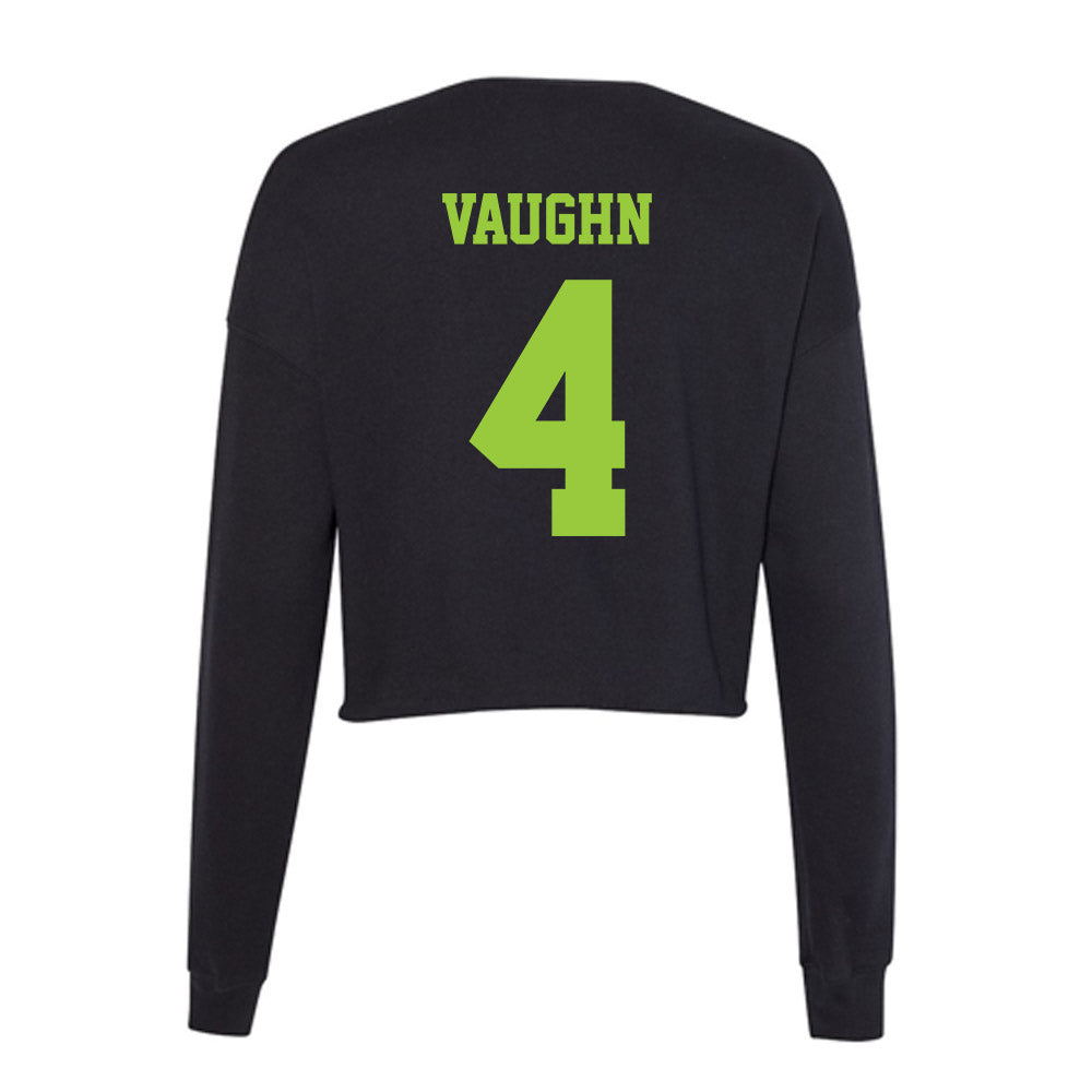 USF - NCAA Football : Jason Vaughn - Women's Cropped Crew Fleece-1