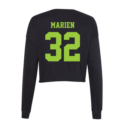 USF - NCAA Softball : Hannah Marien - Women's Cropped Crew Fleece-1