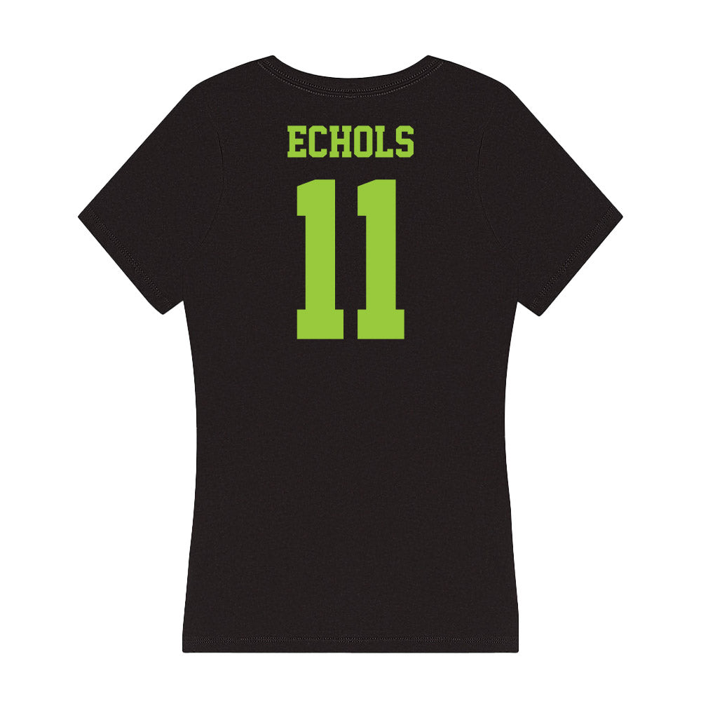 USF - NCAA Football : Jonathan Echols - Women's V-Neck T-Shirt-1