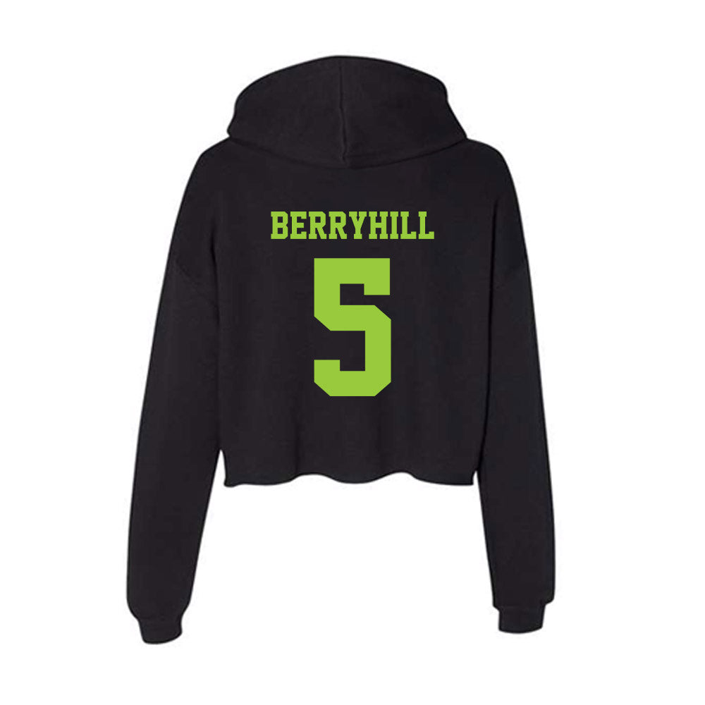 USF - NCAA Football : Caqavouis Berryhill - Women's Crop Fleece Hoodie-1