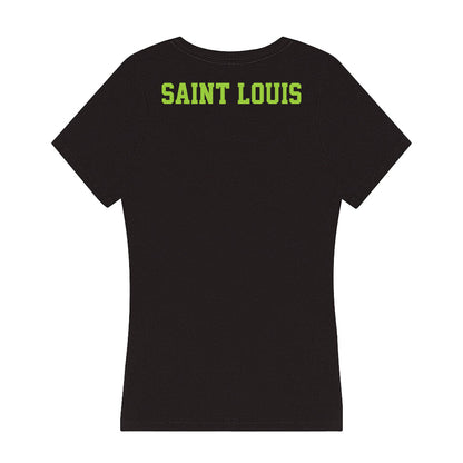 USF - NCAA Women's Track & Field : Amenda Saint Louis - Women's V-Neck T-Shirt-1