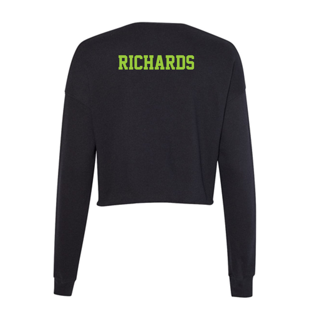 USF - NCAA Women's Track & Field : Nia Jordan Richards - Women's Cropped Crew Fleece-1