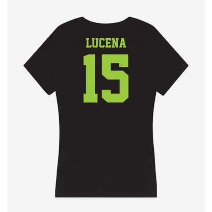 USF - NCAA Beach Volleyball : Raissa Lucena - Women's V-Neck T-Shirt-1