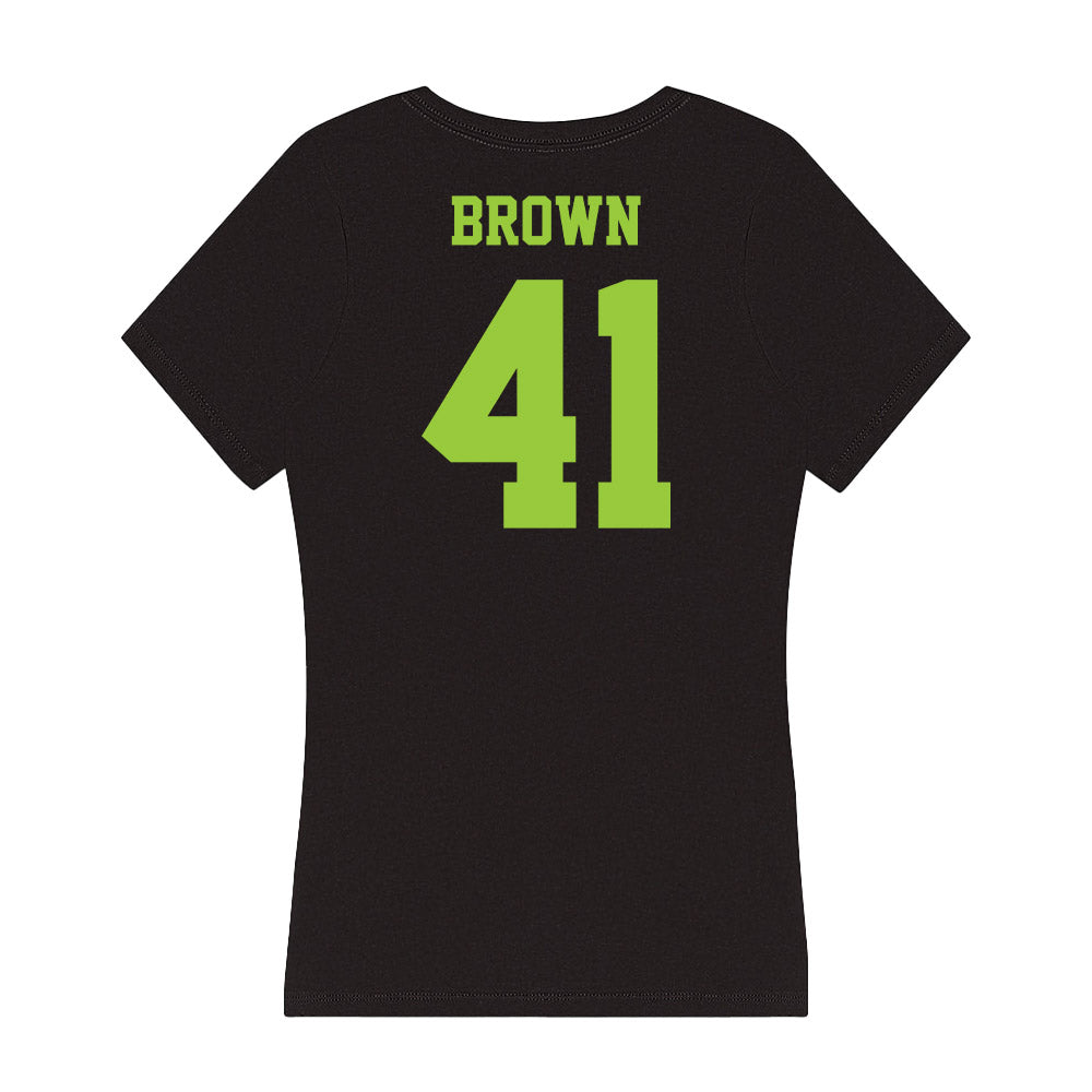 USF - NCAA Football : George Brown - Women's V-Neck T-Shirt-1