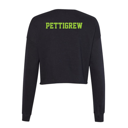 USF - NCAA Men's Track & Field : Shomari Pettigrew - Women's Cropped Crew Fleece-1