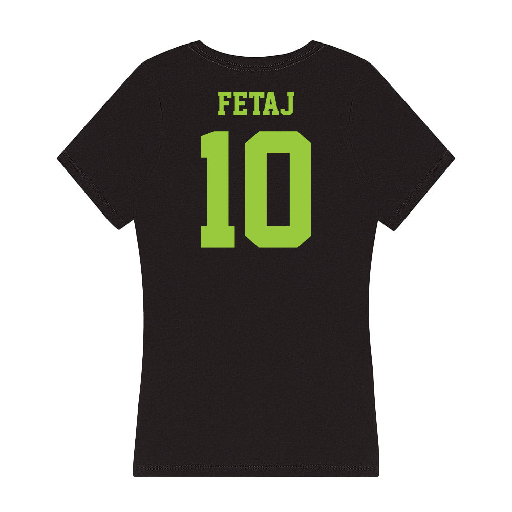 USF - NCAA Women's Soccer : Gentiana Fetaj - Women's V-Neck T-Shirt-1