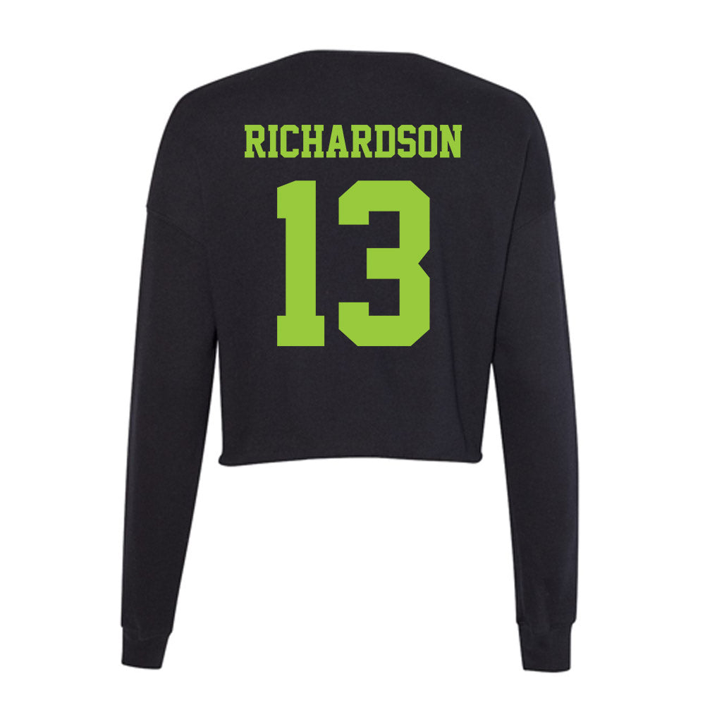 USF - NCAA Men's Soccer : Tyler Richardson - Women's Cropped Crew Fleece-1