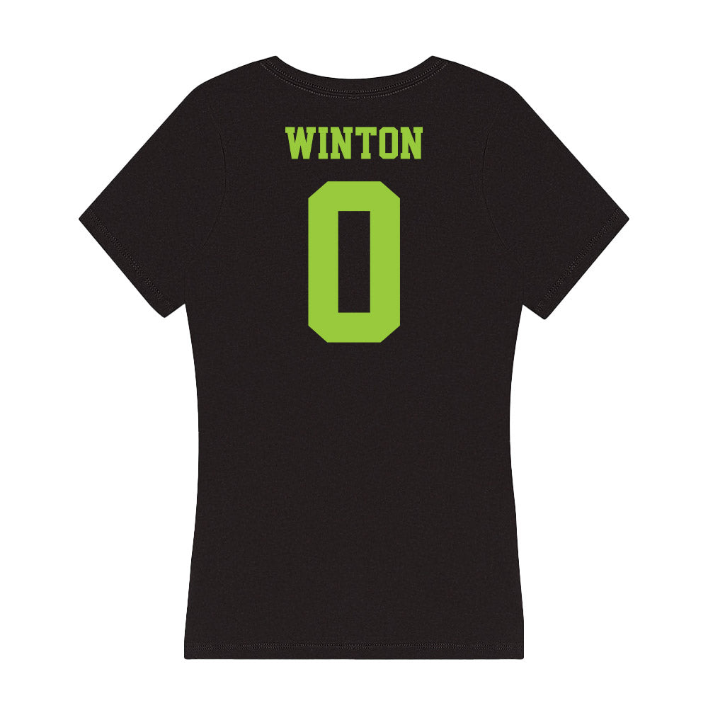 USF - NCAA Football : Brandon Winton - Women's V-Neck T-Shirt-1