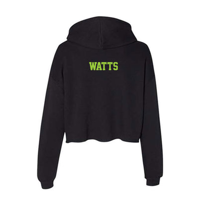 USF - NCAA Women's Track & Field : Skyler Watts - Women's Crop Fleece Hoodie-1