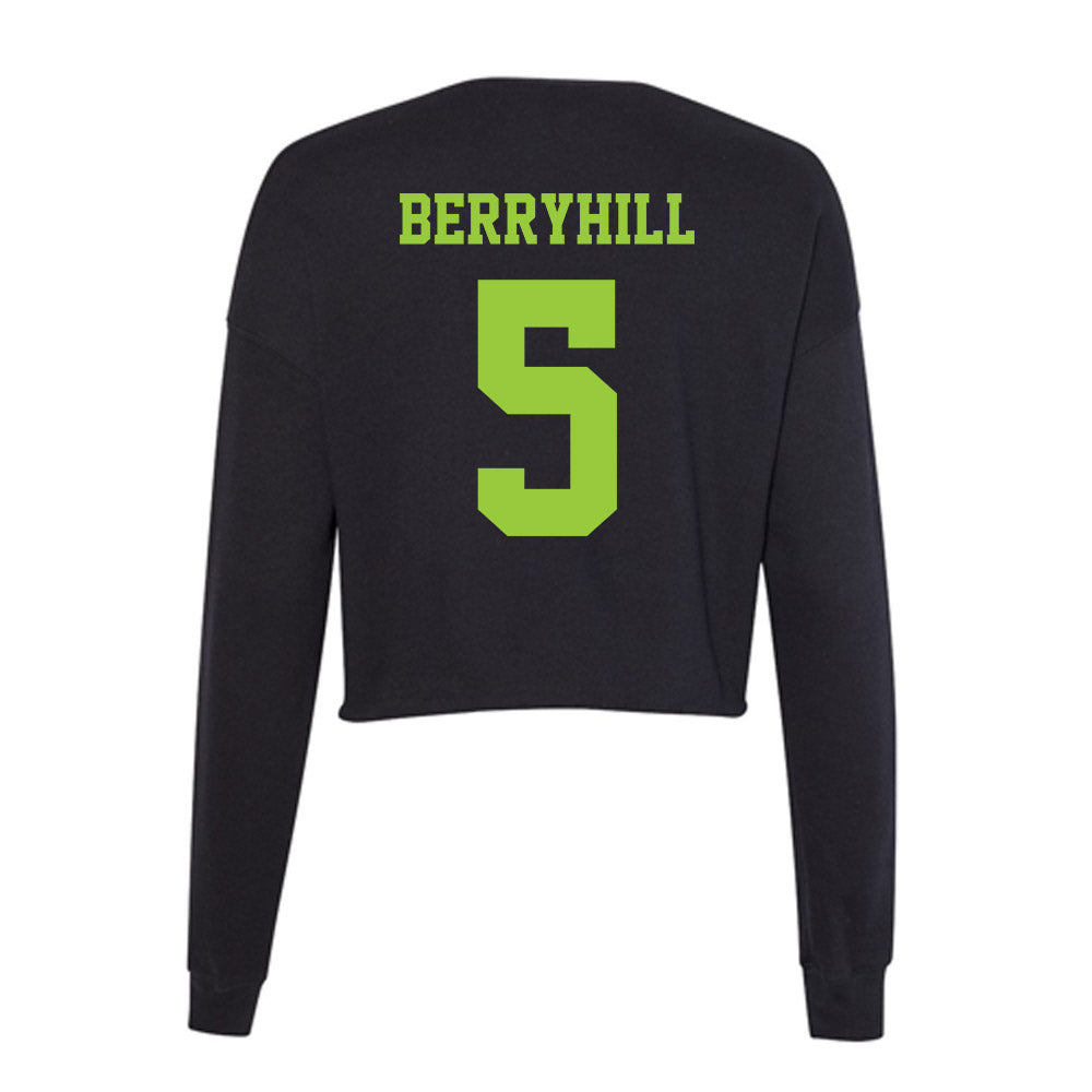 USF - NCAA Football : Caqavouis Berryhill - Women's Cropped Crew Fleece-1