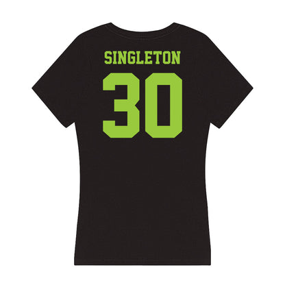 USF - NCAA Football : Ira Singleton - Women's V-Neck T-Shirt-1