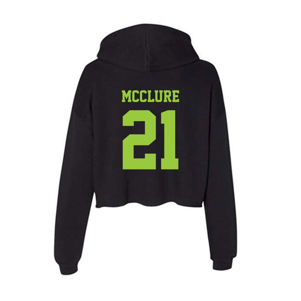 USF - NCAA Women's Lacrosse : Sydney McClure - Women's Crop Fleece Hoodie-1