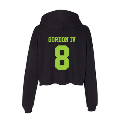 USF - NCAA Football : James Gordon IV - Women's Crop Fleece Hoodie-1