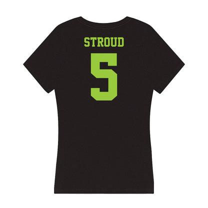 USF - NCAA Men's Basketball : Brandon Stroud - Women's V-Neck T-Shirt-1