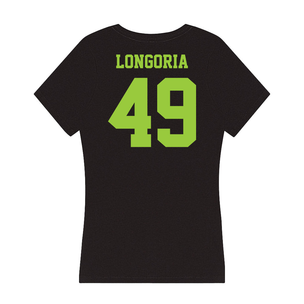 USF - NCAA Baseball : Adan Longoria - Women's V-Neck T-Shirt-1