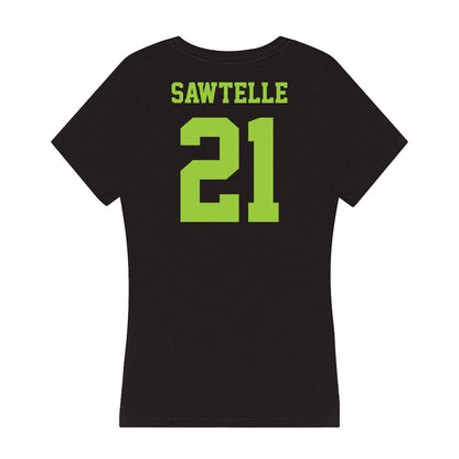 USF - NCAA Women's Volleyball : Naiya Sawtelle - Women's V-Neck T-Shirt-1