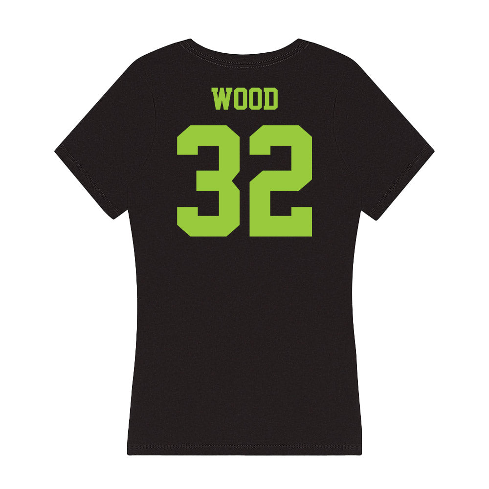 USF - NCAA Women's Lacrosse : Anna Wood - Women's V-Neck T-Shirt-1