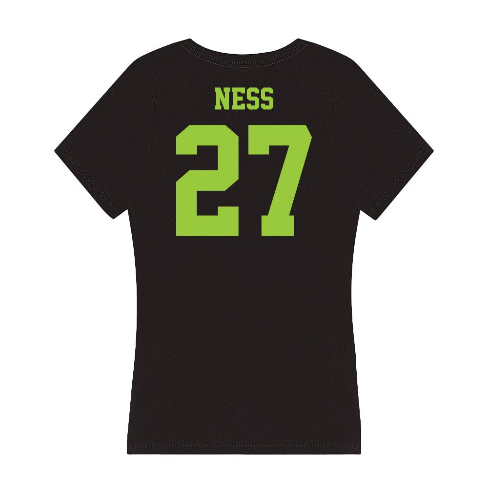 USF - NCAA Women's Lacrosse : Mikaela Ness - Women's V-Neck T-Shirt-1