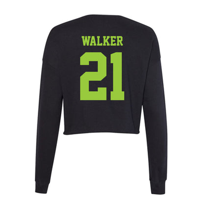 USF - NCAA Football : Kenneth Walker - Women's Cropped Crew Fleece-1