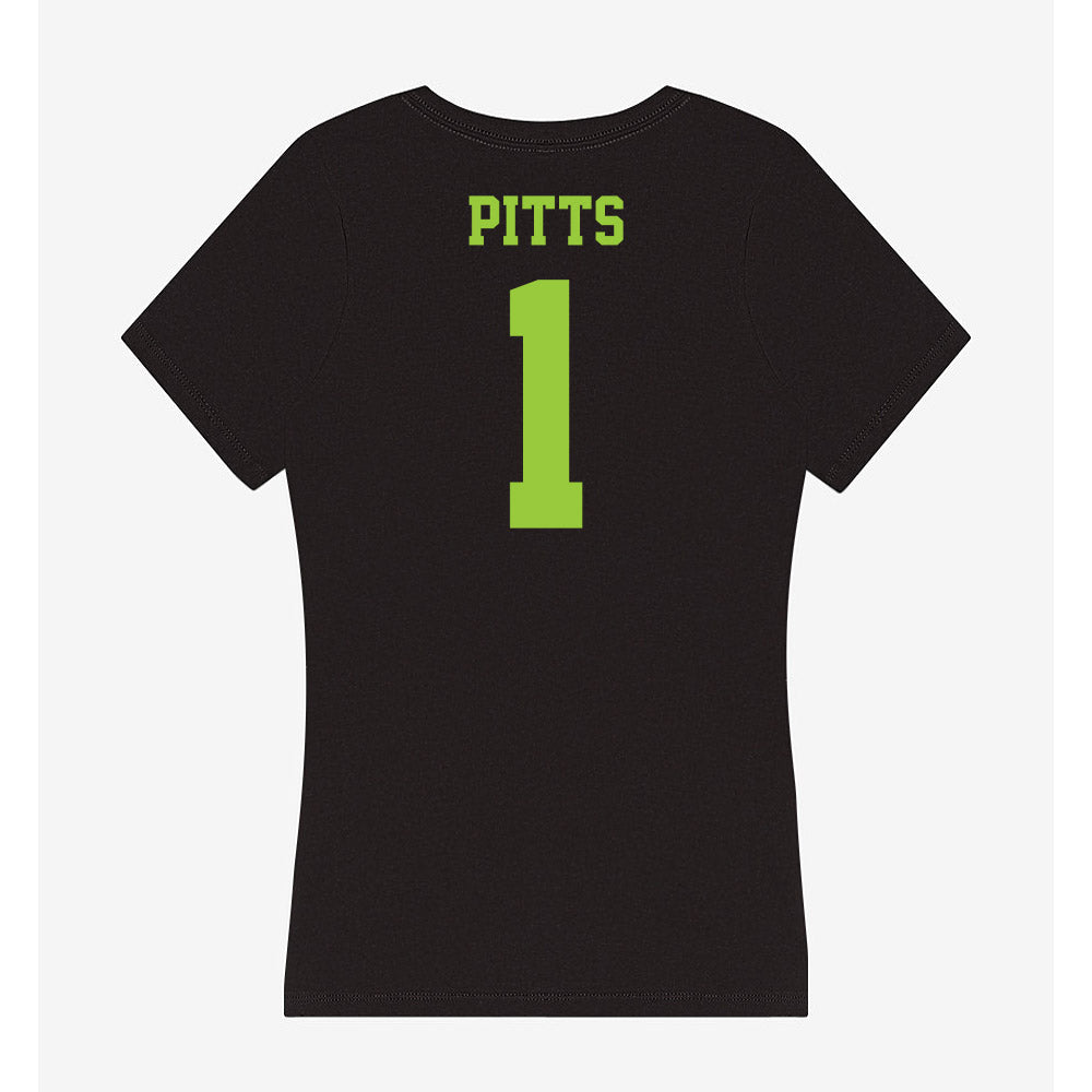 USF - NCAA Baseball : Eli Pitts - Women's V-Neck T-Shirt-1