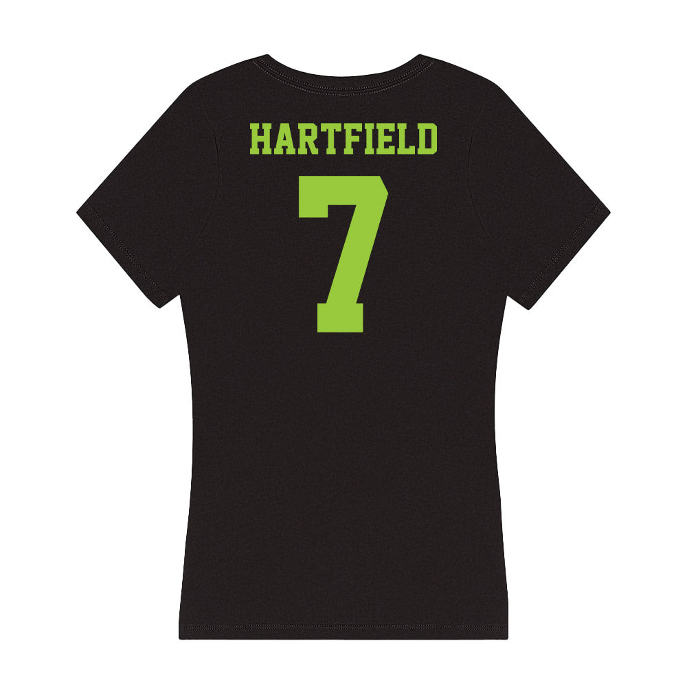 USF - NCAA Women's Volleyball : Imani Hartfield - Women's V-Neck T-Shirt-1