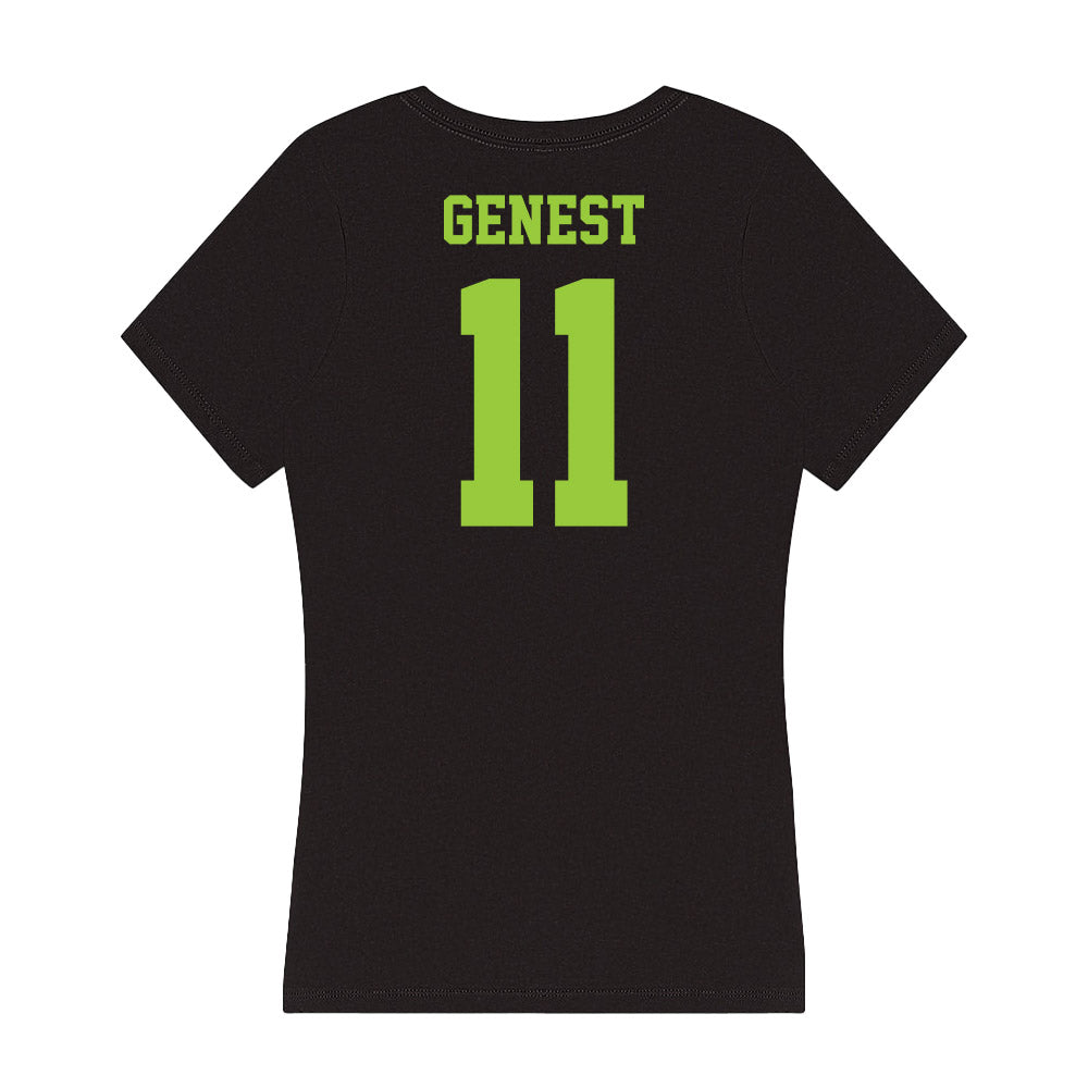 USF - NCAA Beach Volleyball : Ryann Genest - Women's V-Neck T-Shirt-1