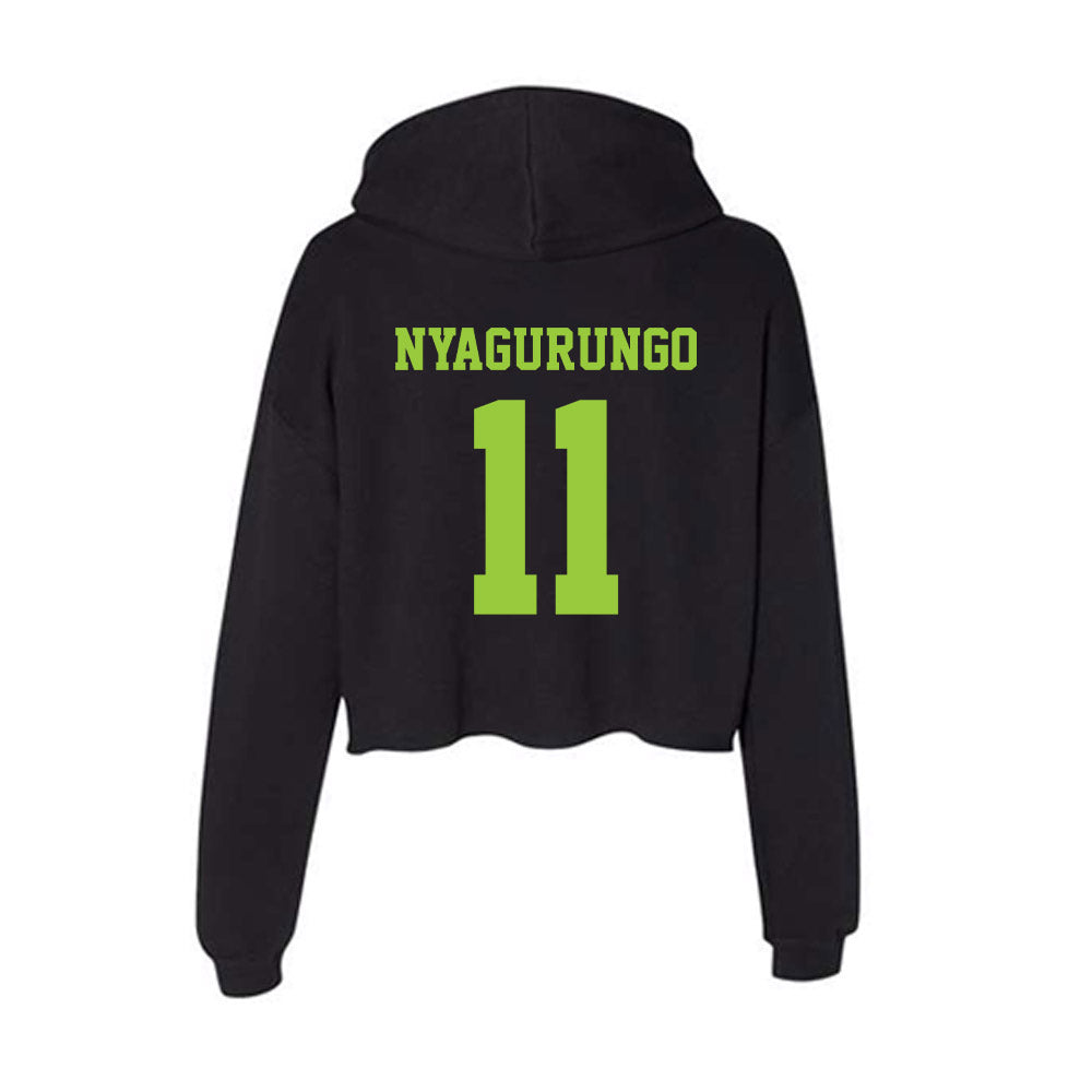 USF - NCAA Men's Soccer : Brandon Nyagurungo - Women's Crop Fleece Hoodie-1