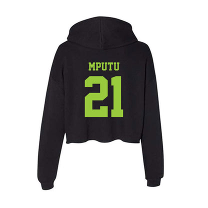 USF - NCAA Women's Basketball : Lor Mputu - Women's Crop Fleece Hoodie-1