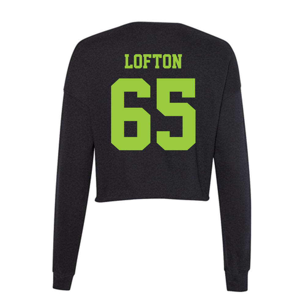 USF - NCAA Football : Michael Lofton - Women's Cropped Crew Fleece-1