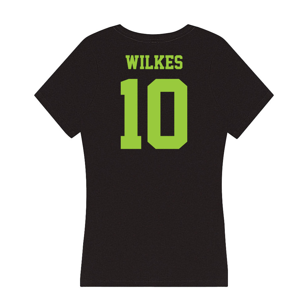 USF - NCAA Softball : Jocelyn Wilkes - Women's V-Neck T-Shirt-1