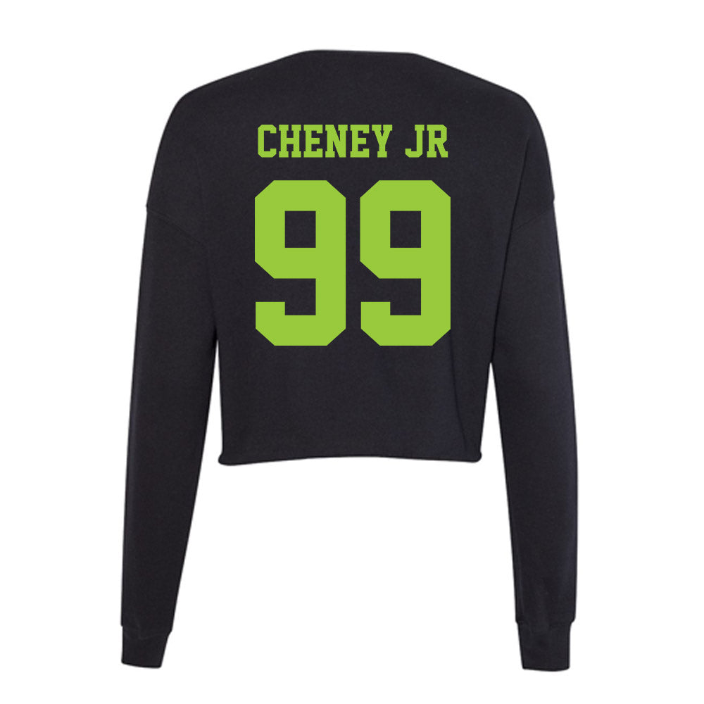 USF - NCAA Football : Rashad Cheney Jr - Women's Cropped Crew Fleece-1