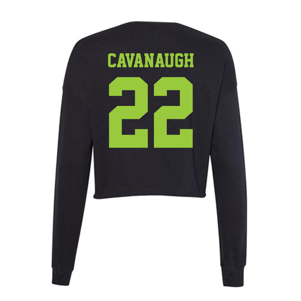 USF - NCAA Women's Volleyball : Ally Cavanaugh - Women's Cropped Crew Fleece-1