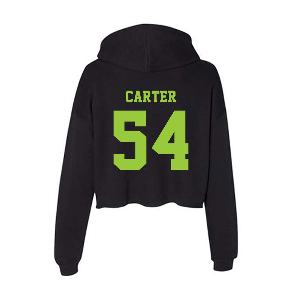 USF - NCAA Football : Braden Carter - Women's Crop Fleece Hoodie-1