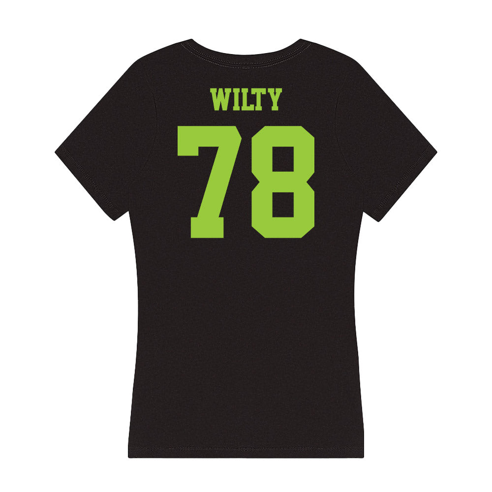 USF - NCAA Football : Jack Wilty - Women's V-Neck T-Shirt-1