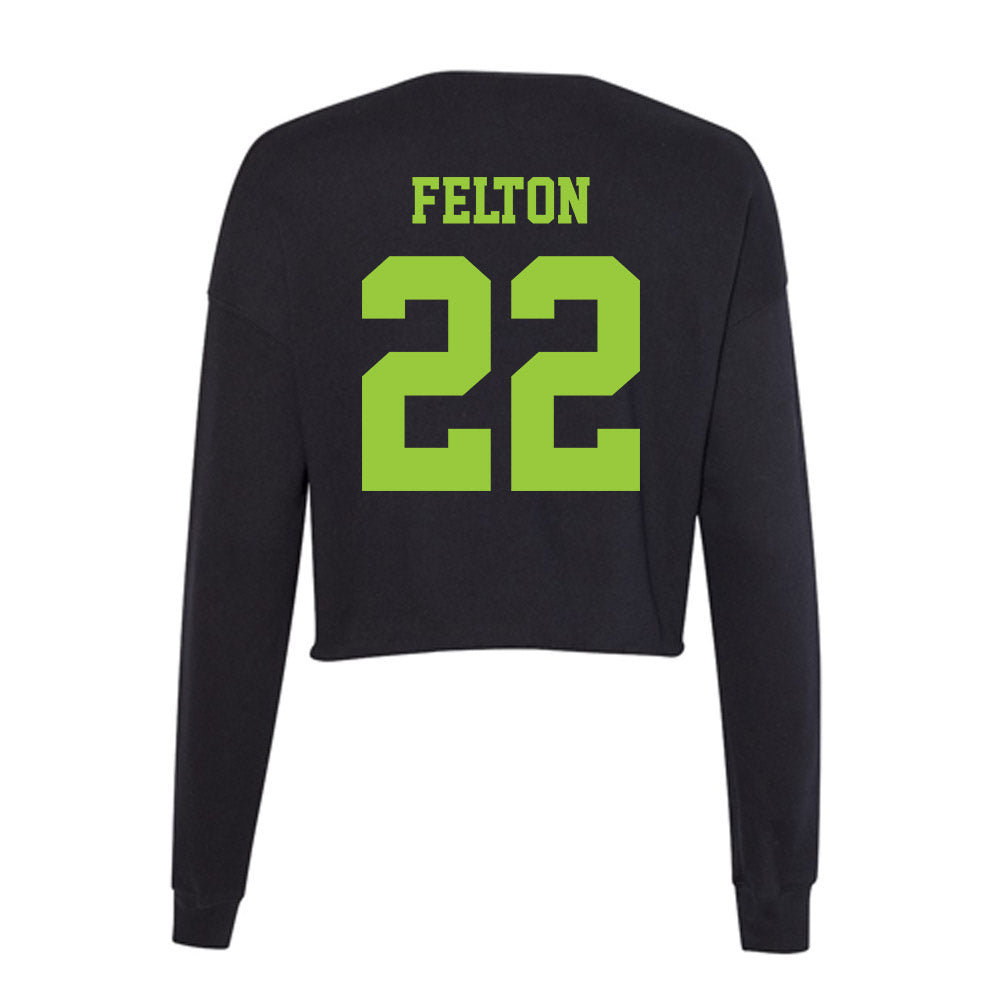 USF - NCAA Women's Soccer : Peyton Felton - Women's Cropped Crew Fleece-1