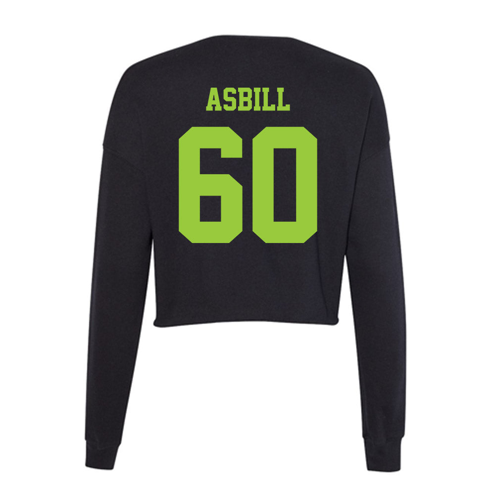 USF - NCAA Baseball : Austin Asbill - Women's Cropped Crew Fleece-1