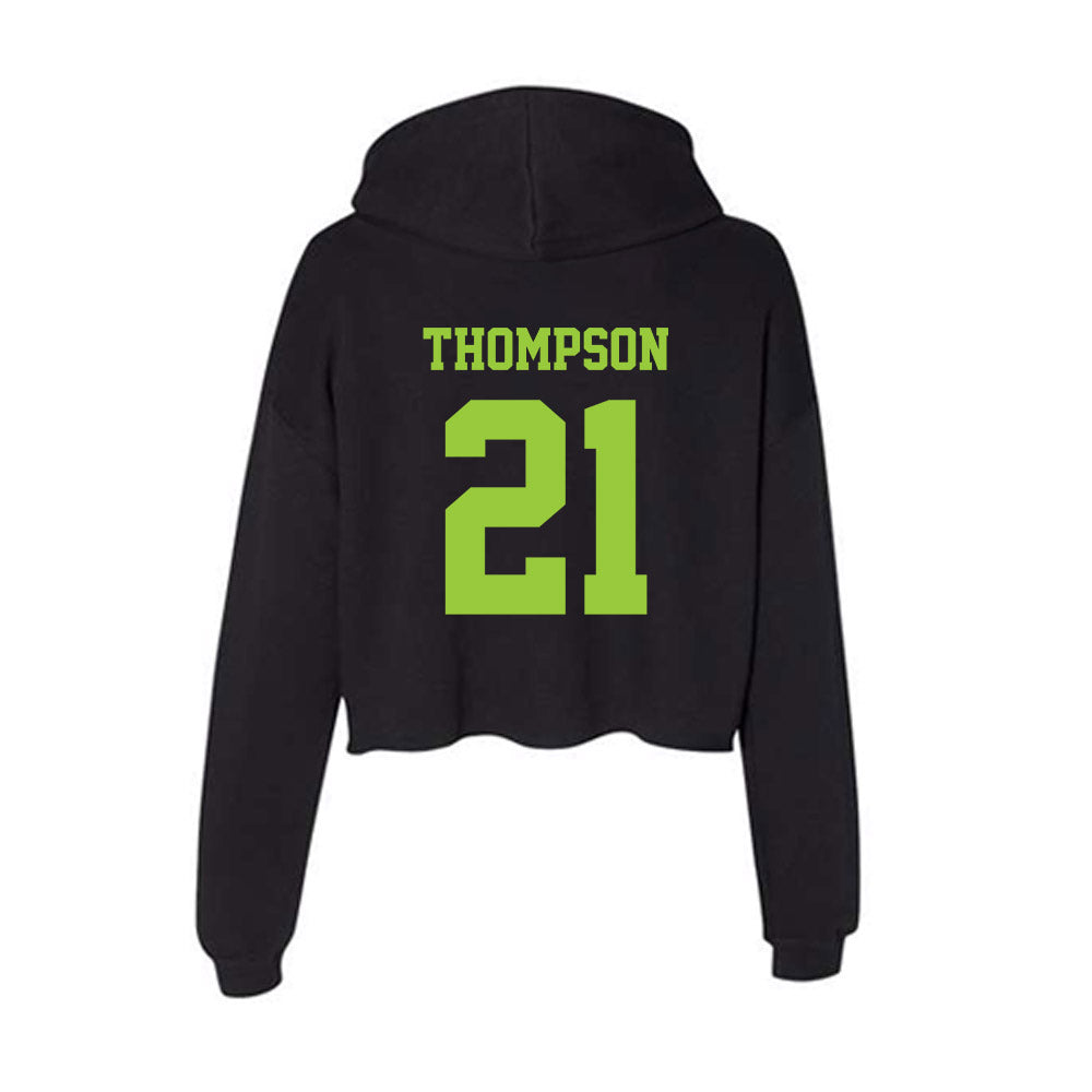 USF - NCAA Men's Soccer : Richard Thompson - Women's Crop Fleece Hoodie-1