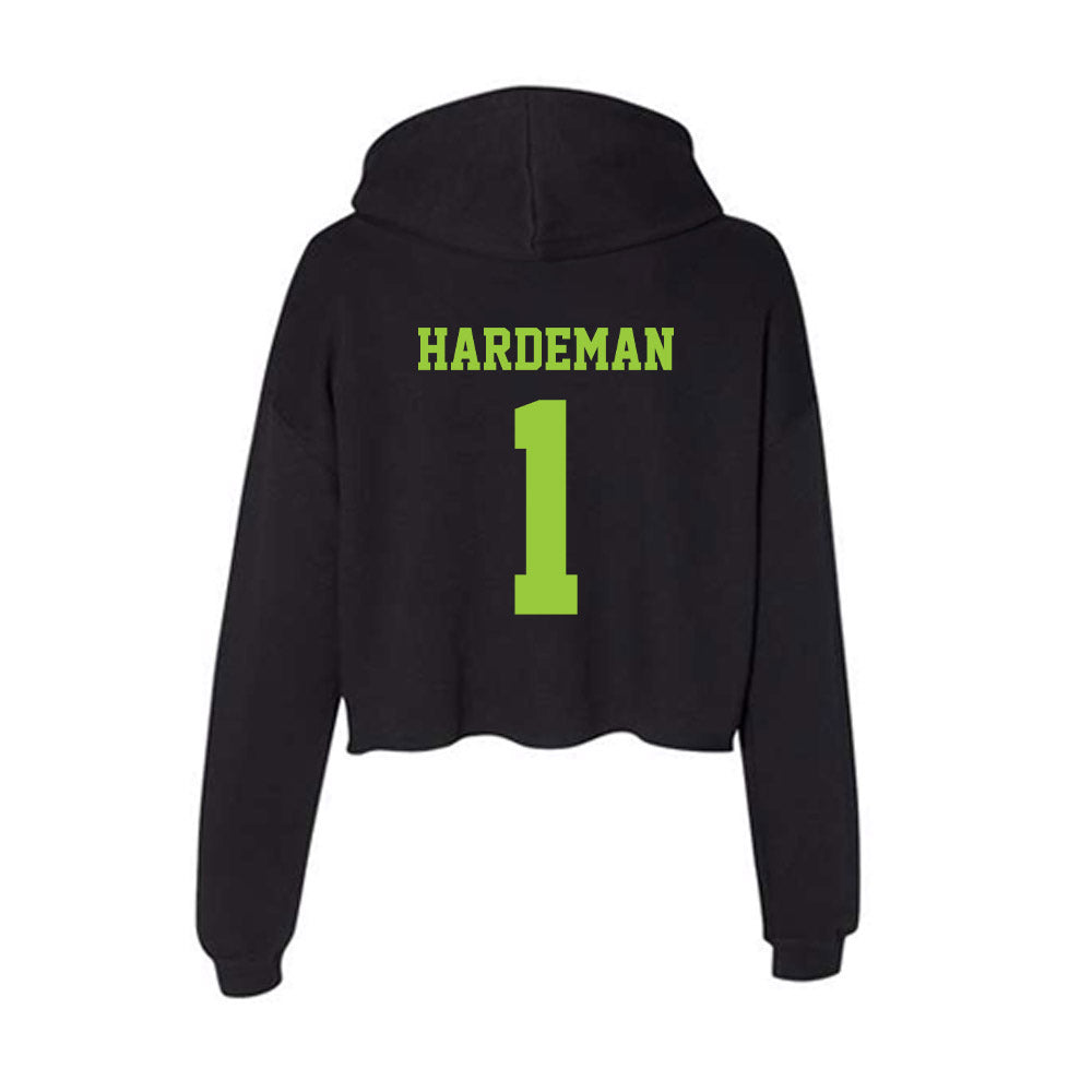 USF - NCAA Football : Joshua Hardeman - Women's Crop Fleece Hoodie-1