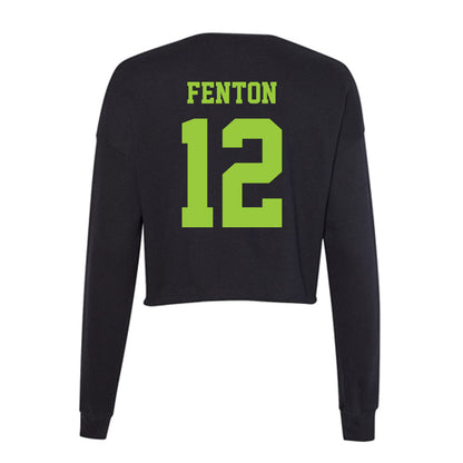 USF - NCAA Football : Sam Fenton - Women's Cropped Crew Fleece-1