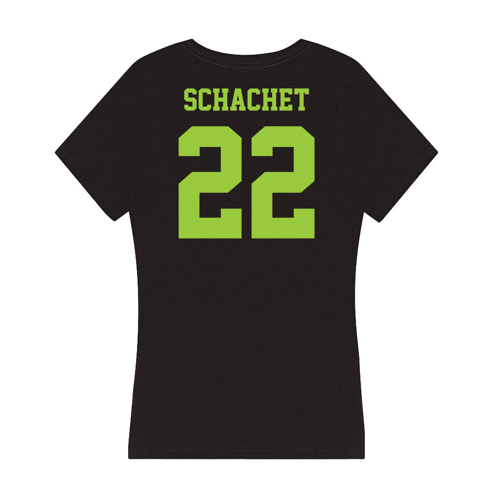 USF - NCAA Women's Lacrosse : Cami Schachet - Women's V-Neck T-Shirt-1